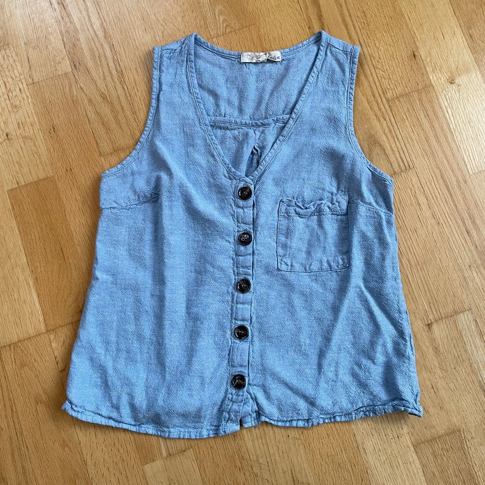 Mudd Button Down Top - Picture 2 of 5